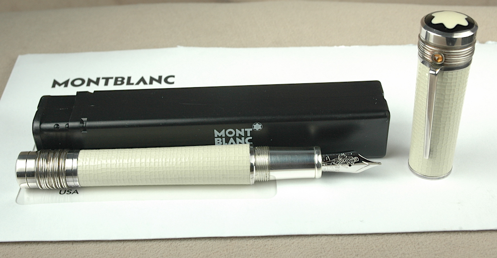 Pre-Owned Pens: 6033: Mont Blanc: Mahatma Gandhi